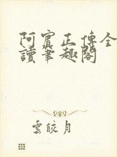 阿宾正传全文阅读笔趣阁