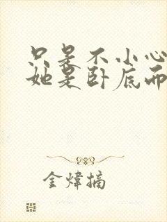 只是不小心发现她是卧底而已