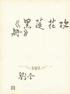 《黑莲花攻略手册》