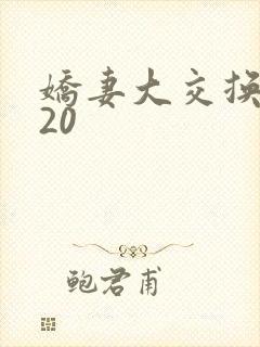 娇妻大交换1一20