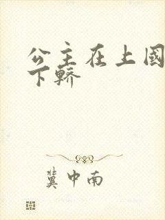 公主在上国师请下轿