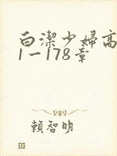 白洁少妇高义第1一178章