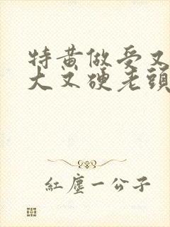 特黄做受又粗又大又硬老头
