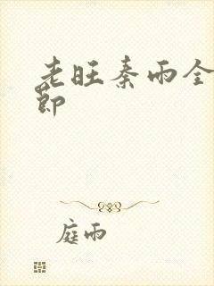 老旺秦雨全部章节