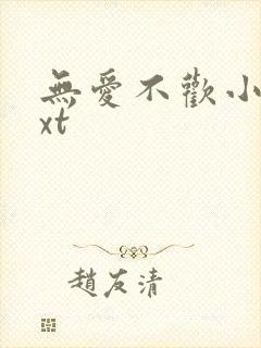 无爱不欢小说txt