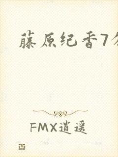 藤原纪香7分钟
