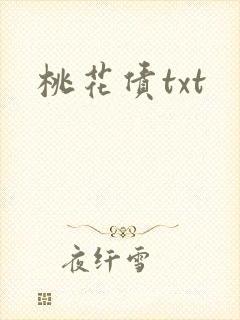 桃花债txt