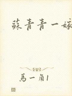 苏青青一嫁三夫