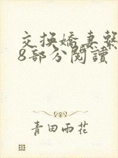 交换娇妻系列38部分阅读