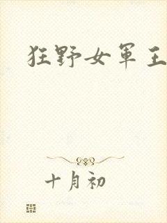 狂野女军王