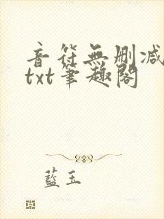 音符无删减全文txt笔趣阁