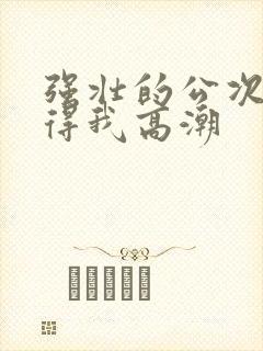 强壮的公次次弄得我高潮