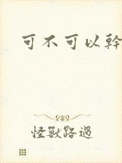 可不可以干湿你