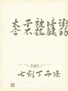 太子被暗卫c到合不拢腿的后果