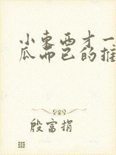 小东西才一根黄瓜而已的推荐书