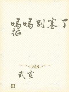 呜呜别塞了啊抽插