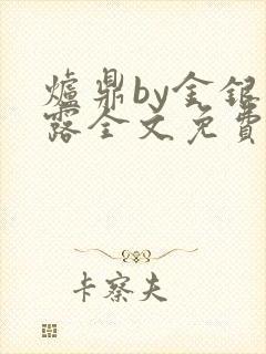 炉鼎by金银花露全文免费阅读笔趣阁