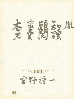 木宁顾知胤小说免费阅读