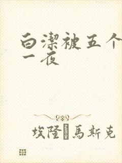 白洁被五个人玩一夜