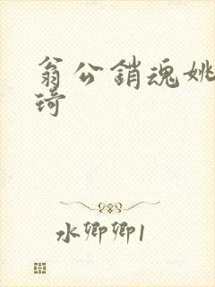 翁公销魂姚瑶琦琦