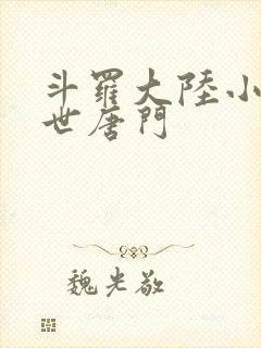 斗罗大陆小说绝世唐门