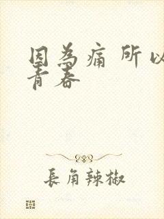 因为痛 所以叫青春