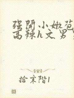 强开小嫩苞h文高辣h文男男