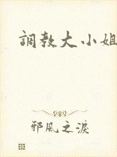 调教大小姐