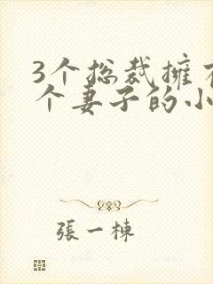 3个总裁拥有一个妻子的小说