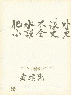 肥水不流外人田小说全文免费阅读全本免