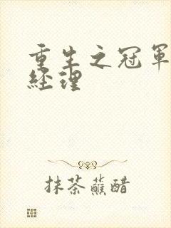 重生之冠军篮球经理