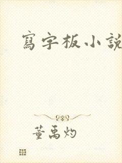 写字板小说