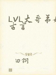 LVL大哥弟媳古言