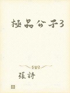 极品公子3