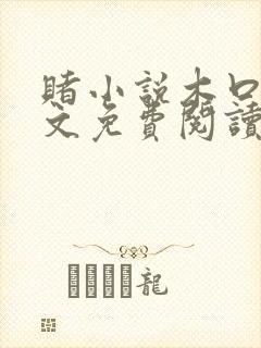 赌小说木口银全文免费阅读笔趣阁