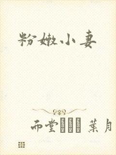 粉嫩小妻