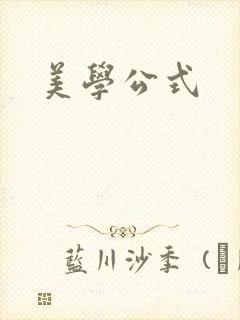 美学公式