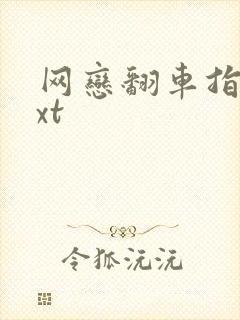 网恋翻车指南txt