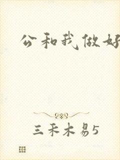 公和我做好爽