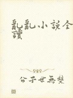 乱乱小说全文阅读