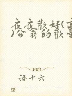 夜夜欢好(高h)公翁的欢爱h