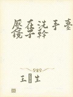 压在洗手台看着镜子干