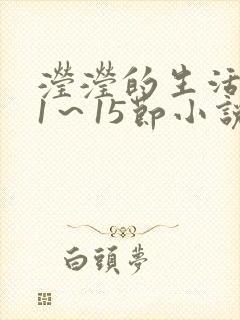 滢滢的生活日记1～15节小说