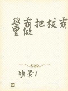 学霸把校霸往死里做