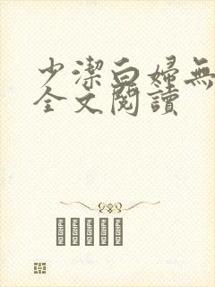 少洁白妇无删减全文阅读