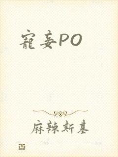 宠妾PO