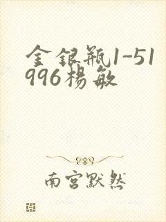 金银瓶1-51996杨敏