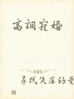 高调宠婚