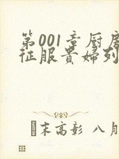 第001章厨房征服贵妇列静