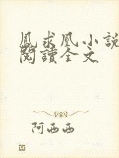 凤求凰小说免费阅读全文